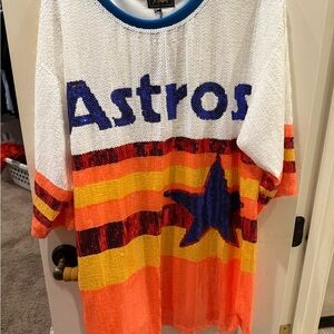 Astros sequin dress